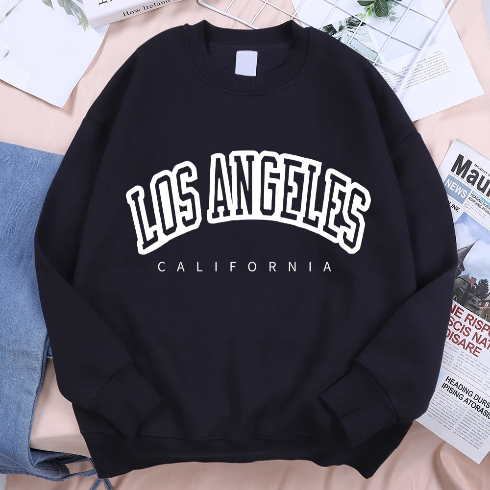 Los Angeles California City Hoody Men Women Fashion Loose Hoodie Hip Hop Fleece Sweatshirt Fashion Crewneck Pullover Couple Los Angeles California City Hoody Men Women Fashion Loose Hoodie Hip Hop Fleece Sweatshirt Fashion Crewneck Pullover Couple